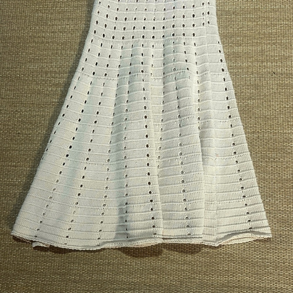 Vici Joplin Cotton Knit Maxi Cream Skirt Size Small New without tags - Picture 7 of 14